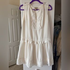Burberry Cream Lace Dress